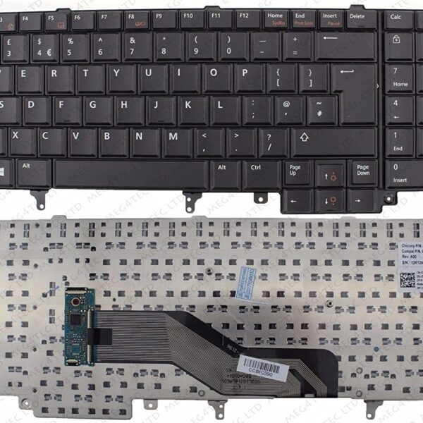 E6520 Keyboard for Dell E5520 E5530 E6520 E6530 E6540 Original