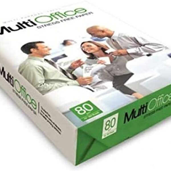 Multi Office Multi Office A4 Size Copy Paper 80 gm - Pack of 500 Sheets Computer Accessory Accessory