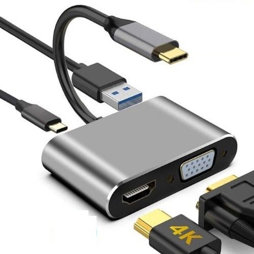 Onten 4 in 1 USB- USB Hub