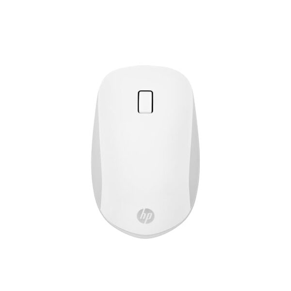 HP 410 Slim White Bluetooth MouseBluetooth 5 connection12 Month life1000-2000 dpi Multi-Surface SensorCompact and Ambidextrous Design Optical Mouse