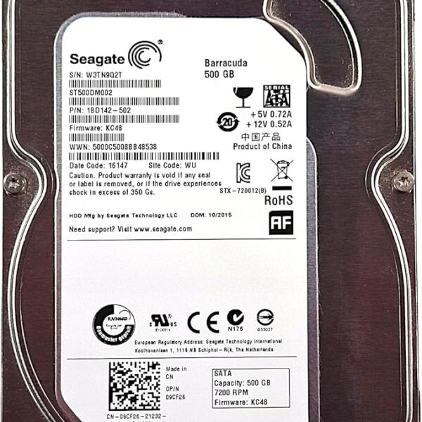 Bqtec Internal Hard for ST500 Hard Drive Upgrade Drive