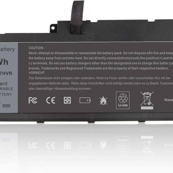 F7HVR Battery for Dell - 58Wh 14.8V Original Quality Replacement